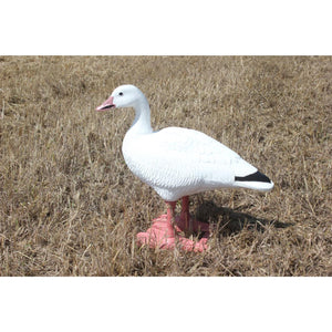 Bigfoot™ 1-Piece Snow Goose Decoys on Feet & Legs 12 PK + Extended Carry Blind Bag